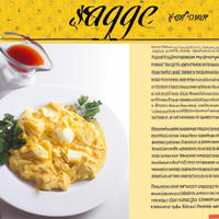 Scrambled egg fried with pam