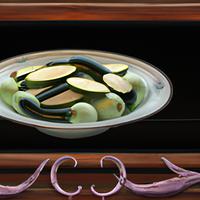 Seasons of tokyo zucchini and onions