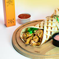 Sheesh tawook wrap
