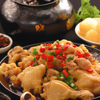 Sichuan style fried chicken