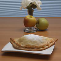 Single servering apple turnover