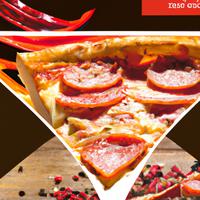 Slice of peporoni pizza