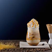 Small caramel frappe