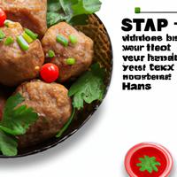 Small fried meatball