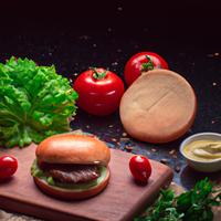 Small hamburger bun