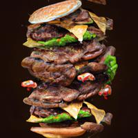 Smash double hamburger