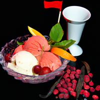 Sorbet ice cream