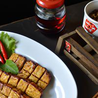 Soy sauce grilled tempeh