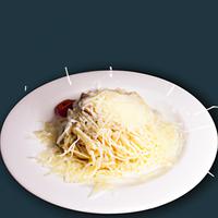 Spagetti with parmegian