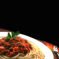 Spaghetti and meatsauce