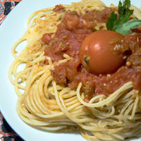 Spaghetti with marinara