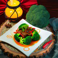 Spicy broccoli beef