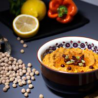 Spicy hummus lentil