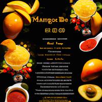 Spicy mango margarita