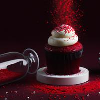 Sprinkles red velvet cupcake