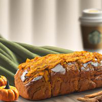 Starbucks pumpkin loaf