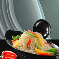 Stir-fry rice noodles