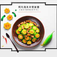 Stir fried butter gourd