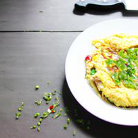 Stir fry omelette