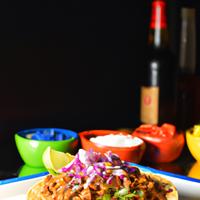 Street taco shredded beef
