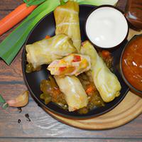 Stuffed cabbage fingers