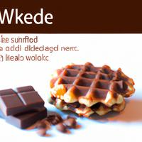 Suikerwafel chocolade