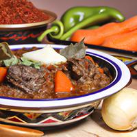Tahdig with khoresht