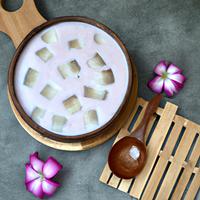 Taro coconut pudding