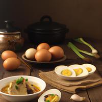 Telur rebus  putihnya