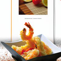 Tempura king prawns