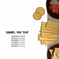Thin crackers