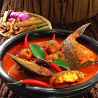 Tilapia fish curry