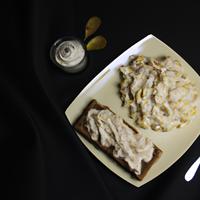 Toasted chicken mayonnaise