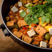 Tofu mexican scramble