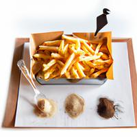 Truffle parmesan fries
