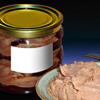 Tuna canned in water