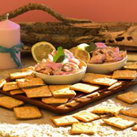 Tuna crackers