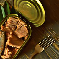 Tuna in can