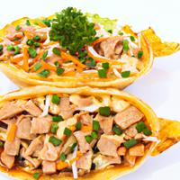 Tuna pancake