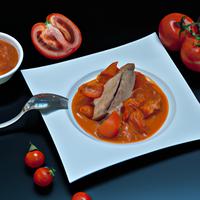 Tuna with tomato stew