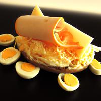 Turkey egg and cheese