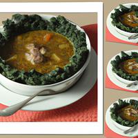 Turkey kale vegetable soup