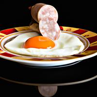 Turkey sausage and egg