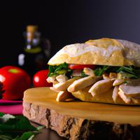 Tuscan chicken sandwich