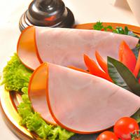 Two ham slices