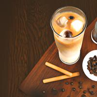 Vegan iced latte
