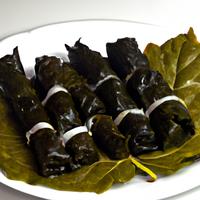 Veggie grape leaves