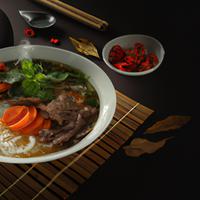 Vietnamese beef noodle soup