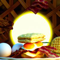 Wendy bacon and egg biscuit