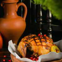 White meat rotesserie chicken